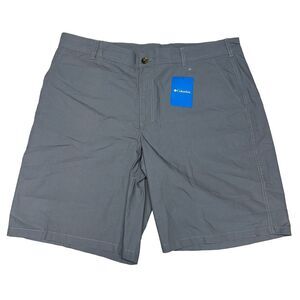 Columbia Washed Out Short Men's Size 40 Inseam 10" Grey Ash New‎ With Tags